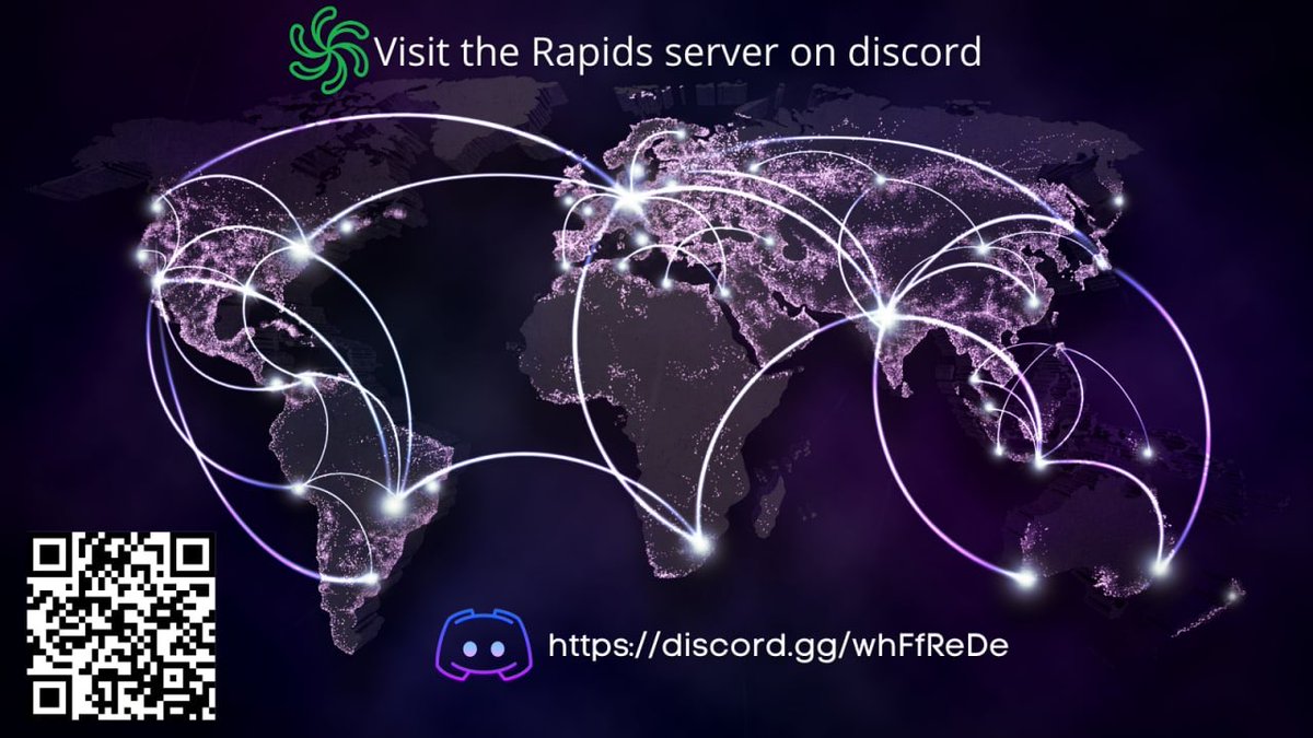 Our #RapidsNetwork #AMA is Dec 3rd Friday 18:00 UTC in #Discord. Matt and our team will be ready to answer.

By participating, we will select the top 5 questions and send rewards in #Discord discord.gg/vJ5CEwCe2b

#Roadmap and #Whitepaper updates coming soon! $RPD #LunarCrush