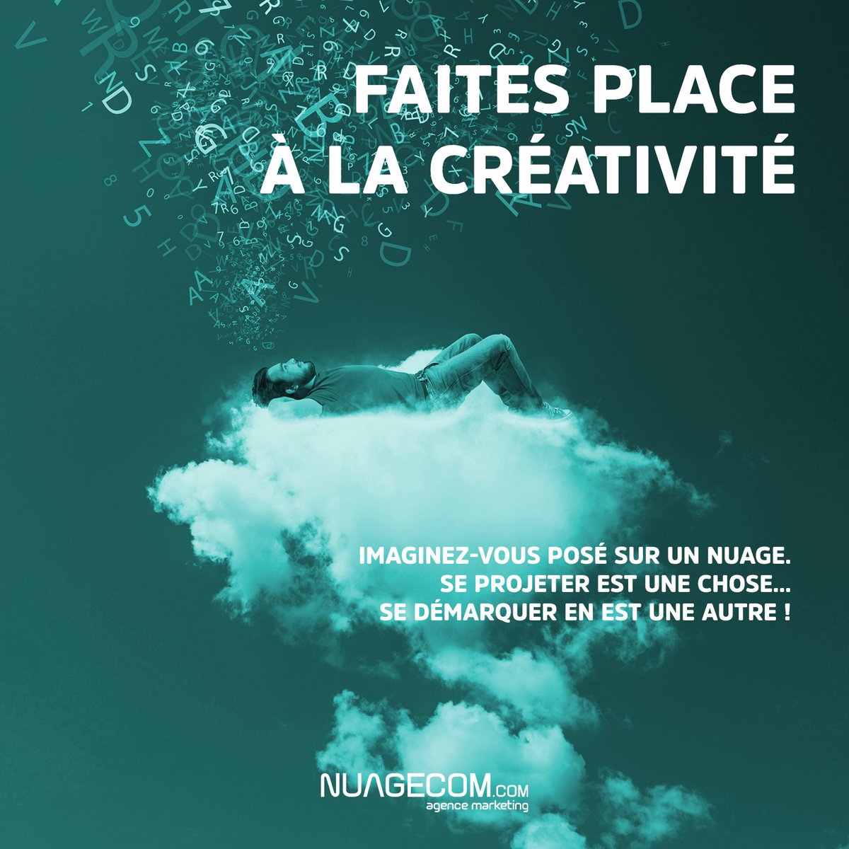 AgenceNuagecom's tweet photo. Pourquoi un nuage est souvent lié à la pensée ? 🤓☁️
Souvent lorsqu'on observe un nuage on laisse libre cours à notre imagination, c'est pour cela que rêvasser en regardant le ciel peut être source de créativité et non d'absence 😅
💻 https://t.co/daKxXzcUH0
📱 0694 21 61 50 https://t.co/W4NILwiGm8