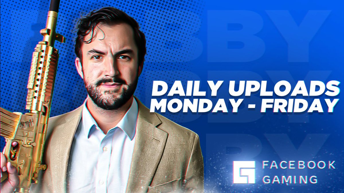 Excited to announce that starting today on top of our current upload schedule, we'll be posting DAILY uploads every weekday on <a href="/FacebookGaming/">Facebook Gaming</a> starting today! I've wanted to post BR content more consistently, I'm excited to have an avenue to do so

Follow: facebook.com/BobbyPlaysFB