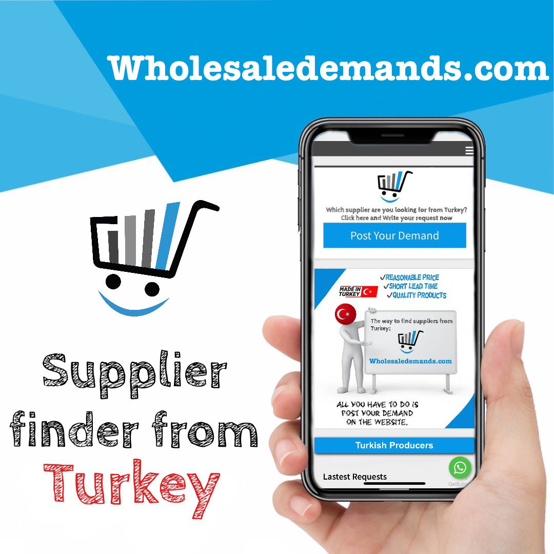 Wholesaledemand's tweet photo. All you have to do is post the supplier that you are looking for on https://t.co/42pG9yxlfY
#b2b #business #trade #ecommerce #import #export #Turkey #supplier #madeinTurkey #importfromTurkey https://t.co/kY9ihuIAw8