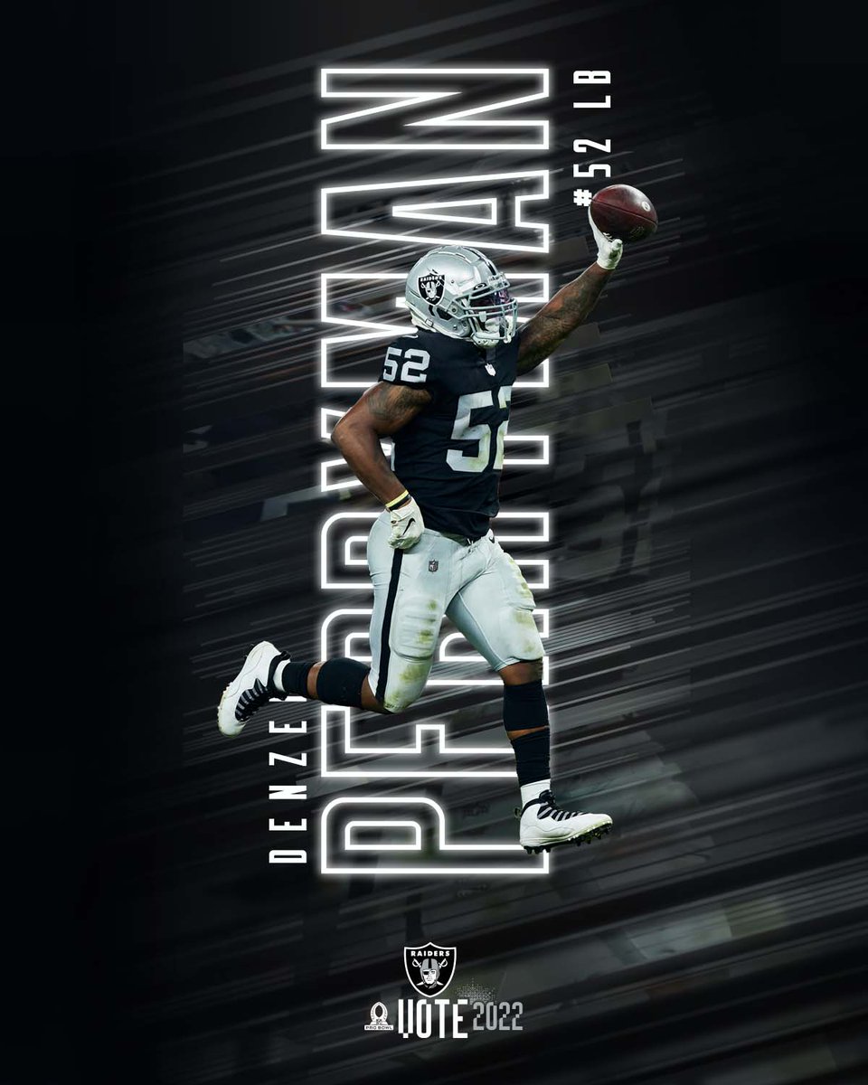 Raiders's tweet photo. You already know @D_Perryman52 deserves the 2022 Pro Bowl! 

RT to #ProBowlVote https://t.co/yY5TYRQvuA