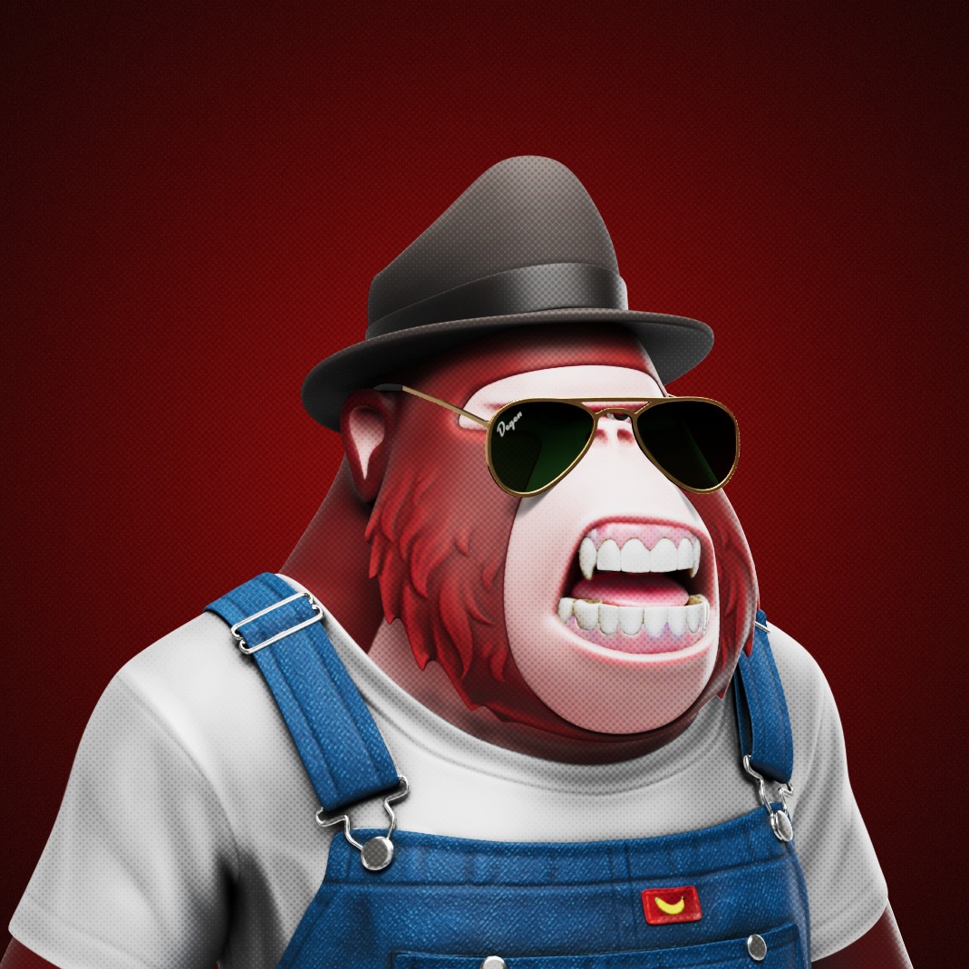 ChrisApeleton's tweet photo. Finally pulled the trigger. Please meet Chris Apeleton, the smoothest voice of the degen universe. Proud to finally be an Ape. @DegenApeAcademy @DegenDAOO @CamillusMF https://t.co/VbQ8KrdrKC