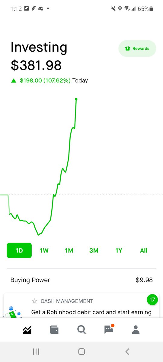 StockLoungeX's tweet photo. $100 Challenge off to a CRAZY start
RBLX puts alerted on my Twitter yesterday up almost 300%!!!!!
#stocks #fintwit #freedomtrader Roblox #RobloxDown #robux #RecvProfit https://t.co/Omf1HmLRiz