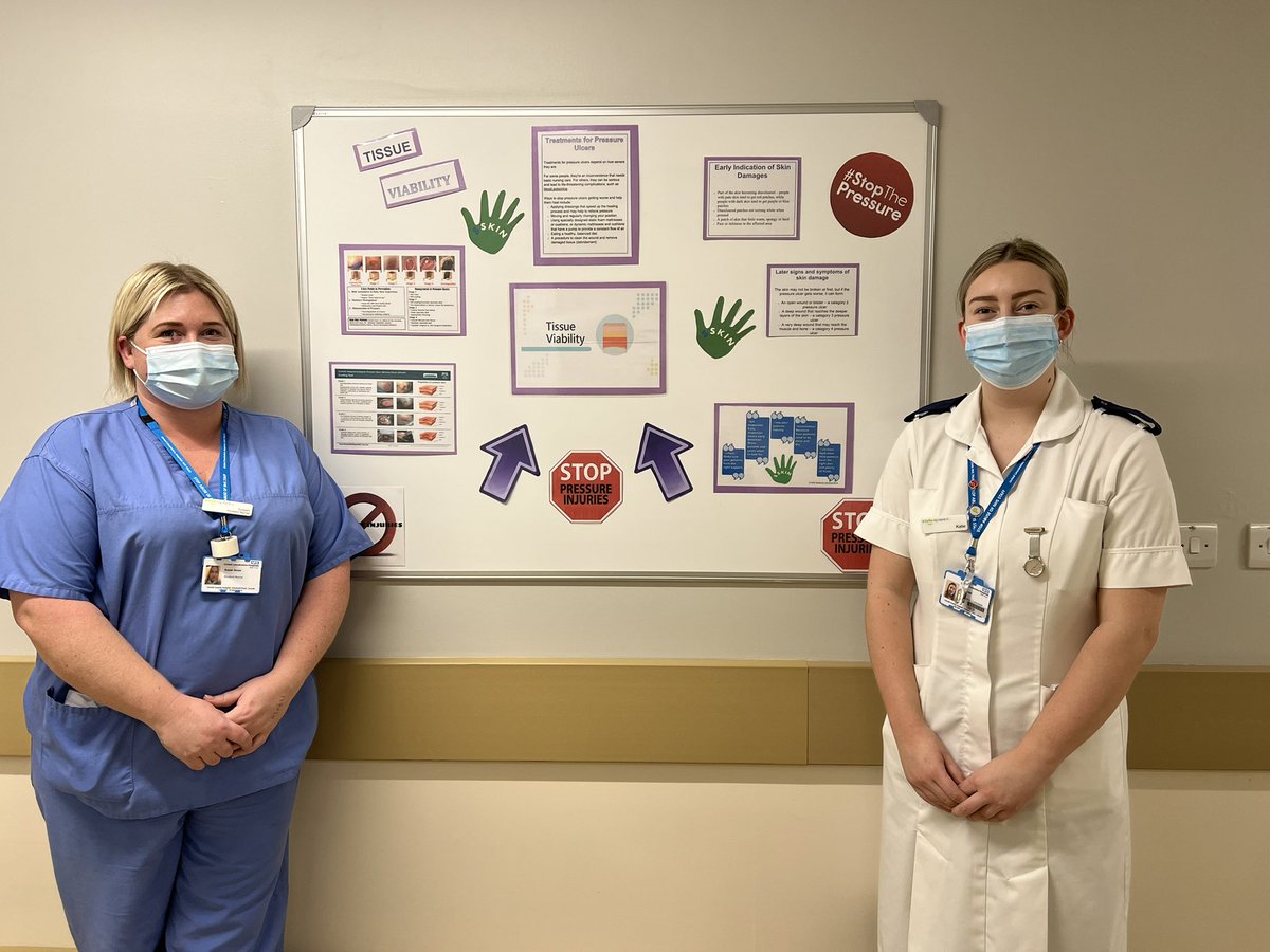 Lancaster Ward / FAU (@fau_lancaster) on Twitter photo Our lovely nursing student Susan & newly qualified staff nurse Katie with the new TVN board Susan has kindly created for <a href="/FAU_Lancaster/">Lancaster Ward / FAU</a> Well done! 👏🏼👏🏼#stopthepressure <a href="/Shona_Maclean_/">Shona Maclean</a> <a href="/Leanne_c_892/">Leanne Chamberlain</a> <a href="/GibbinsDonna/">Donna Gibbins</a> <a href="/UHLTVTeam/">UHL Tissue Viability</a> Our lovely nursing student Susan & newly qualified staff nurse Katie with the new TVN board Susan has kindly created for <a href="/FAU_Lancaster/">Lancaster Ward / FAU</a> Well done! 👏🏼👏🏼#stopthepressure <a href="/Shona_Maclean_/">Shona Maclean</a> <a href="/Leanne_c_892/">Leanne Chamberlain</a> <a href="/GibbinsDonna/">Donna Gibbins</a> <a href="/UHLTVTeam/">UHL Tissue Viability</a>