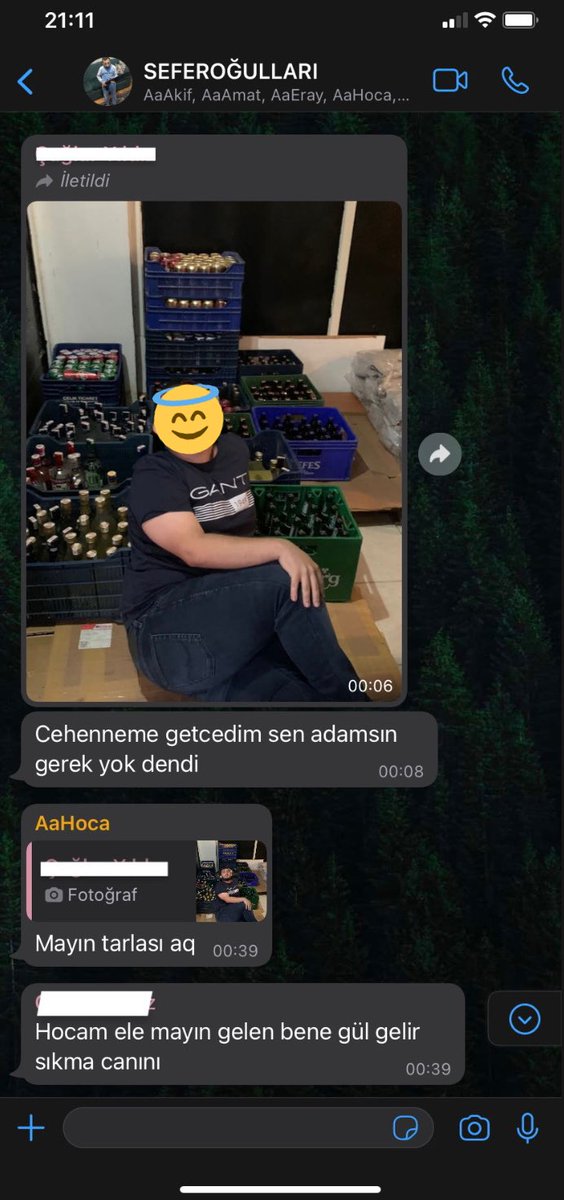 Bizim whatsappta dönen en kayda değer mevzu,,,,