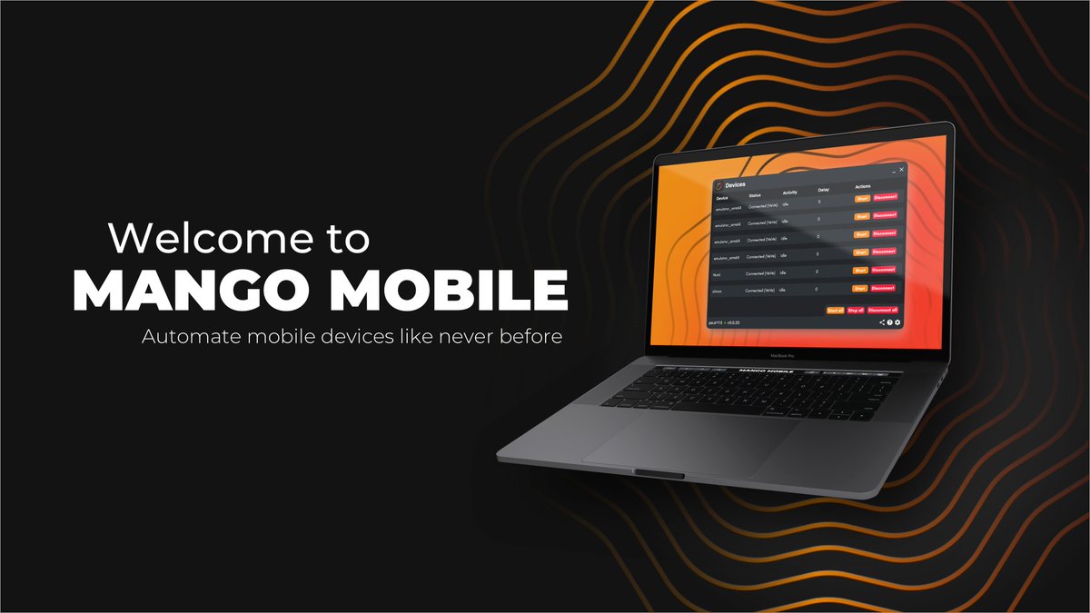 Welcome to MangoMobile.

A Cross-Platform Desktop app, allowing it's users to automate mobile devices, currently supporting VeVe &amp; SNKRS Pass. 📱

Retweet + Follow Us to become one our first beta testers. 🥭