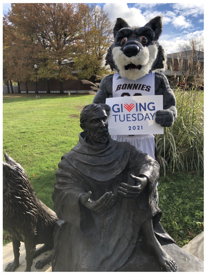 FCSCsbu's tweet photo. It’s official: the #BonaFamily is awesome! Thank you for supporting the FCSC’s mission-oriented programs and raising more than $77,000 during #GivingTuesdayatBonas. 
This video is for YOU! >> https://t.co/AHOElO7hGN https://t.co/TaEveuHMSH