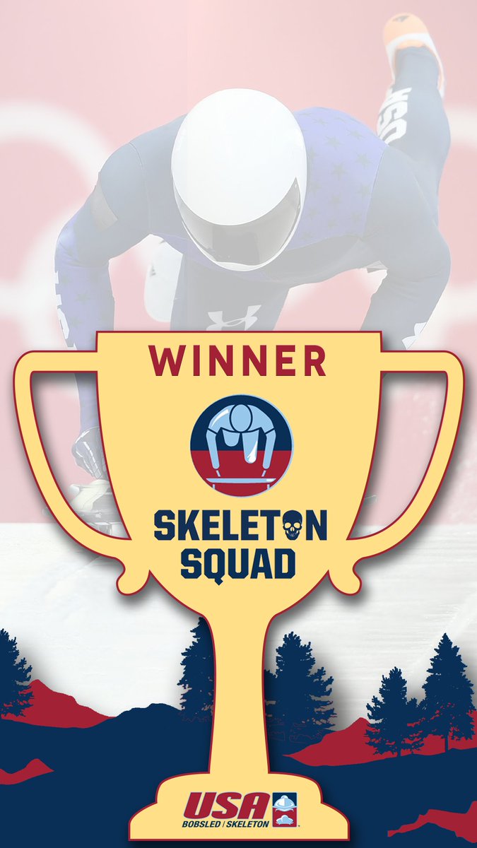 USABS's tweet photo. The winner of the Giving Tuesday Team Bob vs Skeleton Squad is SKELETON SQUAD. It was an extremely close competition. Thank you to all who participated.
#skeletonsquad #skeleton #bobsled #usabs #donate #teamusa #winterolympics #pushforgold https://t.co/YdO64xrmsS
