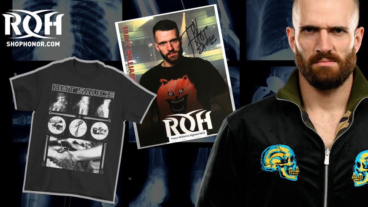 A very Happy Birthday to <a href="/sauce_williams/">HOT SAUCE Tracy Williams</a> 🎉🎂🎈

Celebrate by getting Tracy’s official <a href="/ringofhonor/">ROH - Ring of Honor Wrestling</a> Merch 

➡️ Tracy Williams Merch: bit.ly/3G3Cr1A