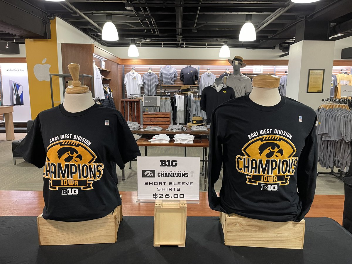 THEY’RE HERE…
2021 WEST DIVISION CHAMPION TEES!