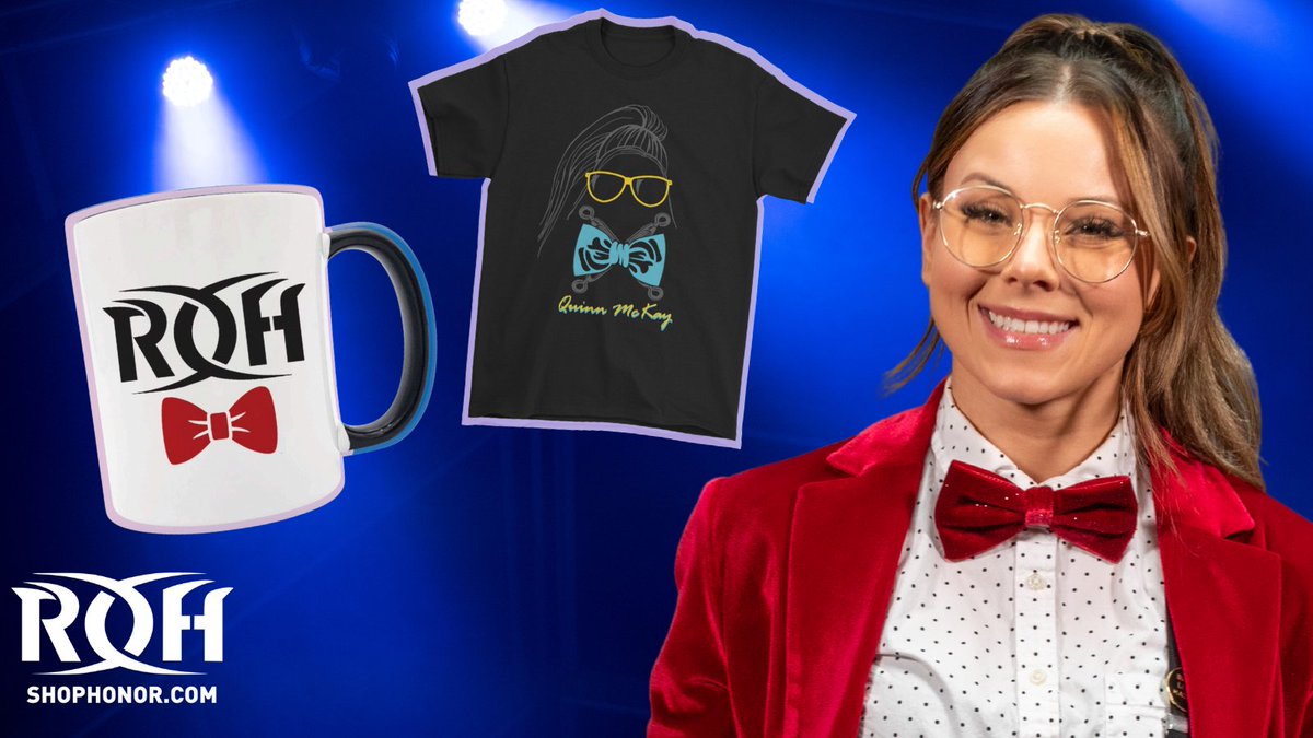 A very Happy Birthday to <a href="/QuinnMcKay/">saved</a> 🎉🎂🎈

Celebrate by getting Quinn’s official <a href="/ringofhonor/">ROH - Ring of Honor Wrestling</a> Merch 

➡️ Quinn McKay Merch: bit.ly/3xDR6xJ