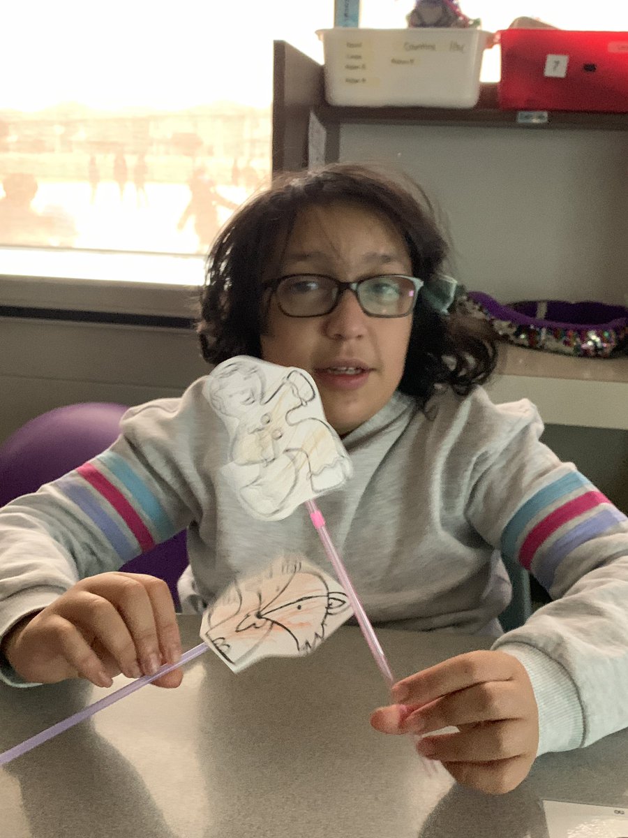 With only 13 school days left we are doubling up on some activities on Kelloggs #agrainoftheholidays we assumed one of the stories would be The Gingerbread Man so we made puppets and followed along! @MikeWil03652704 #GECDSBgains <a href="/sobeys/">Sobeys</a> <a href="/talbot_trailps/">Talbot Trail PS</a>