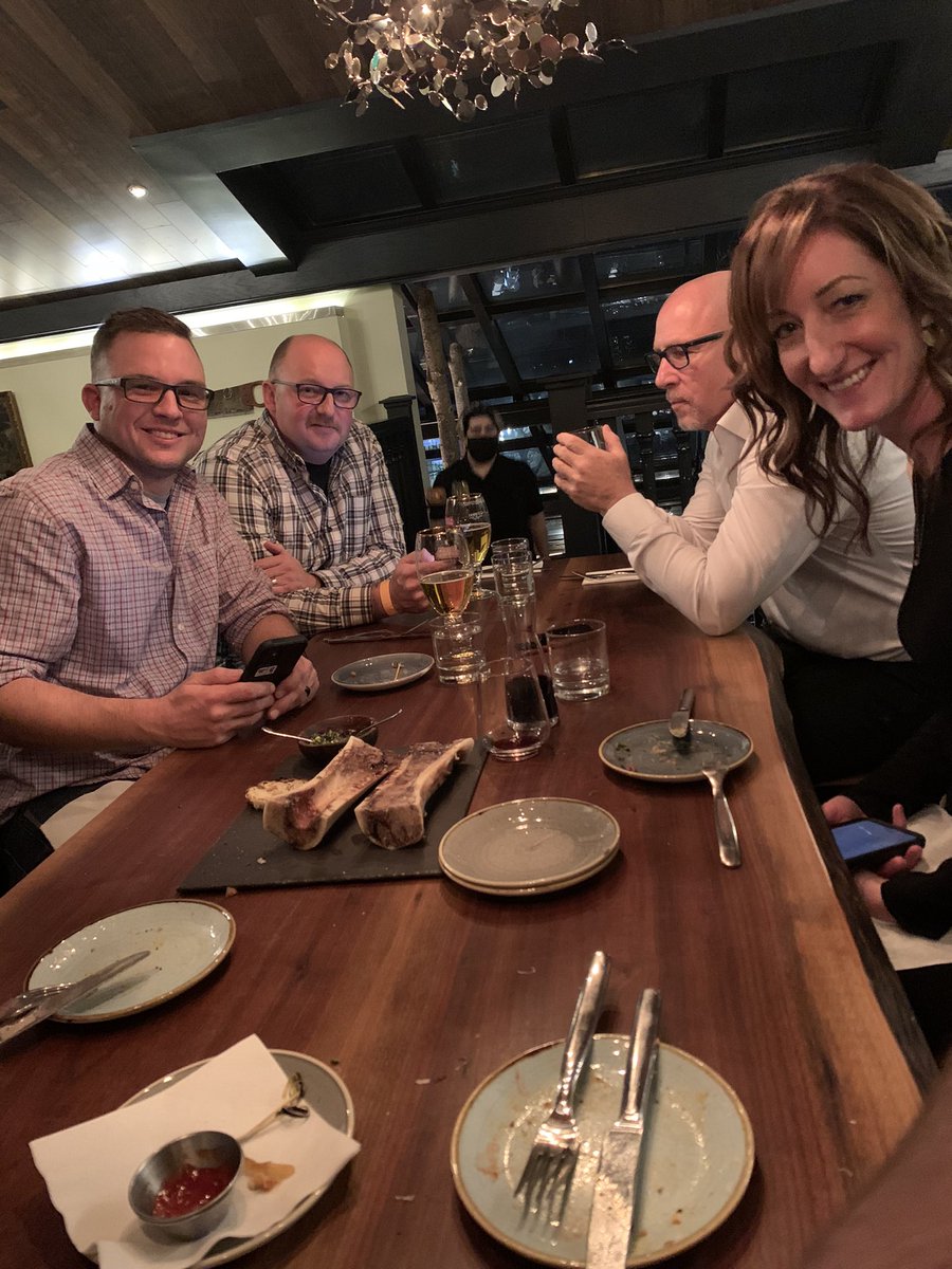 Christmas party with R2 management team. Good time had by all !