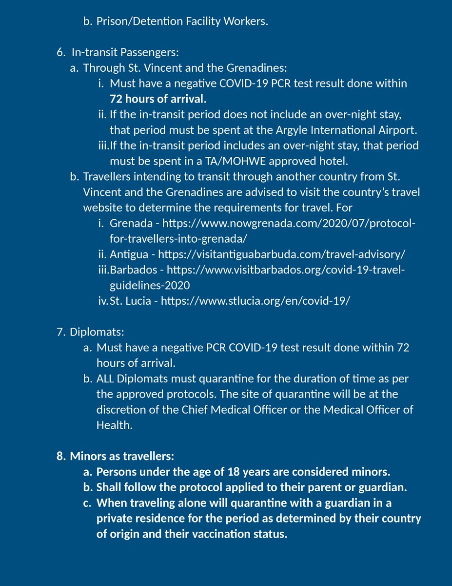 Invest_SVG's tweet photo. More information about COVID-19 travel protocols is available on the Ministry of Health Wellness and the Environment's website https://t.co/dUvm3FVhkn
Help us keep this disease in check by adhering to our COVID-19 travel protocols!
#visitSVG #InvestInSVG #covid19 #covid19SVG https://t.co/5K4JJdUtDa