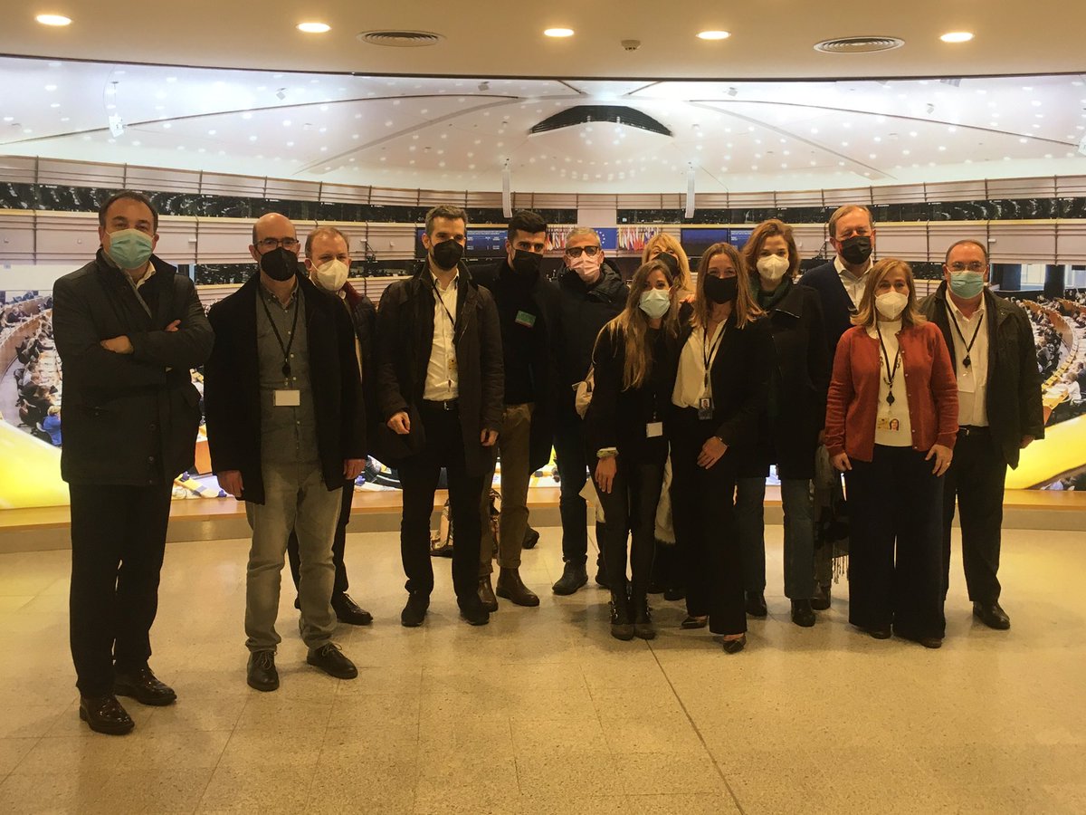susanasolisp's tweet photo. Un día intenso y de mucho aprendizaje para todos. Gracias por ser la voz de las regiones y por trasladar a Bruselas las realidades de la España despoblada ☺️ https://t.co/1NrcUL8m7r
