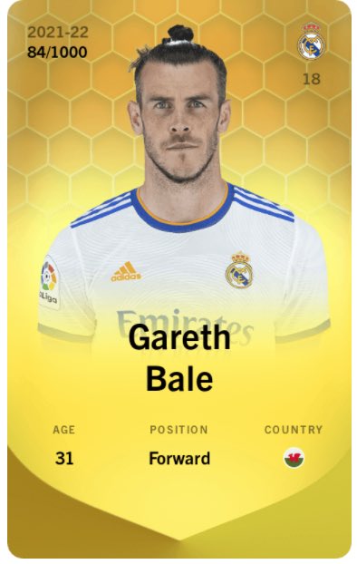 TrenseveTrader's tweet photo. I’ve reached 100 card rewards, so I’m giving back to this wonderful community! 🎁🎄

I’m GIVING AWAY a Gareth bale limited card and 5 random tier 3 limited cards! 🙌

To enter:

1⃣ Like and RT!
2⃣ Follow @trensevef
3️⃣ Tag a mate!

Ends Friday 10th Dec 17:00 

#sorare #giveaway https://t.co/ErVXNbki7F