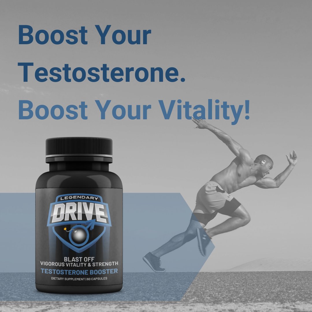 LegendaryLoads's tweet image. Boost your natural Testosterone production for improved energy, stamina, and muscle mass, for supreme performance!
.
Testosterone is key to your drive.
Blast Off with Vigorous Vitality &amp;amp; Strength!
.
#Legendarydrive #testosterone #drive #menshealth #fitness #energy #supplements