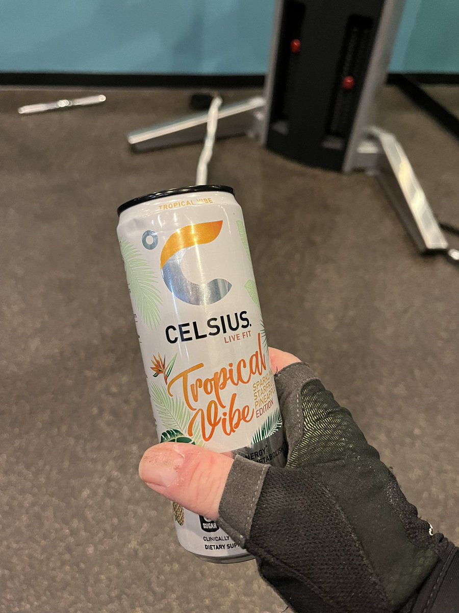 Still my favor flavor by far. Let’s go @CelsiusOfficial #TropicalVibe #LiveFit