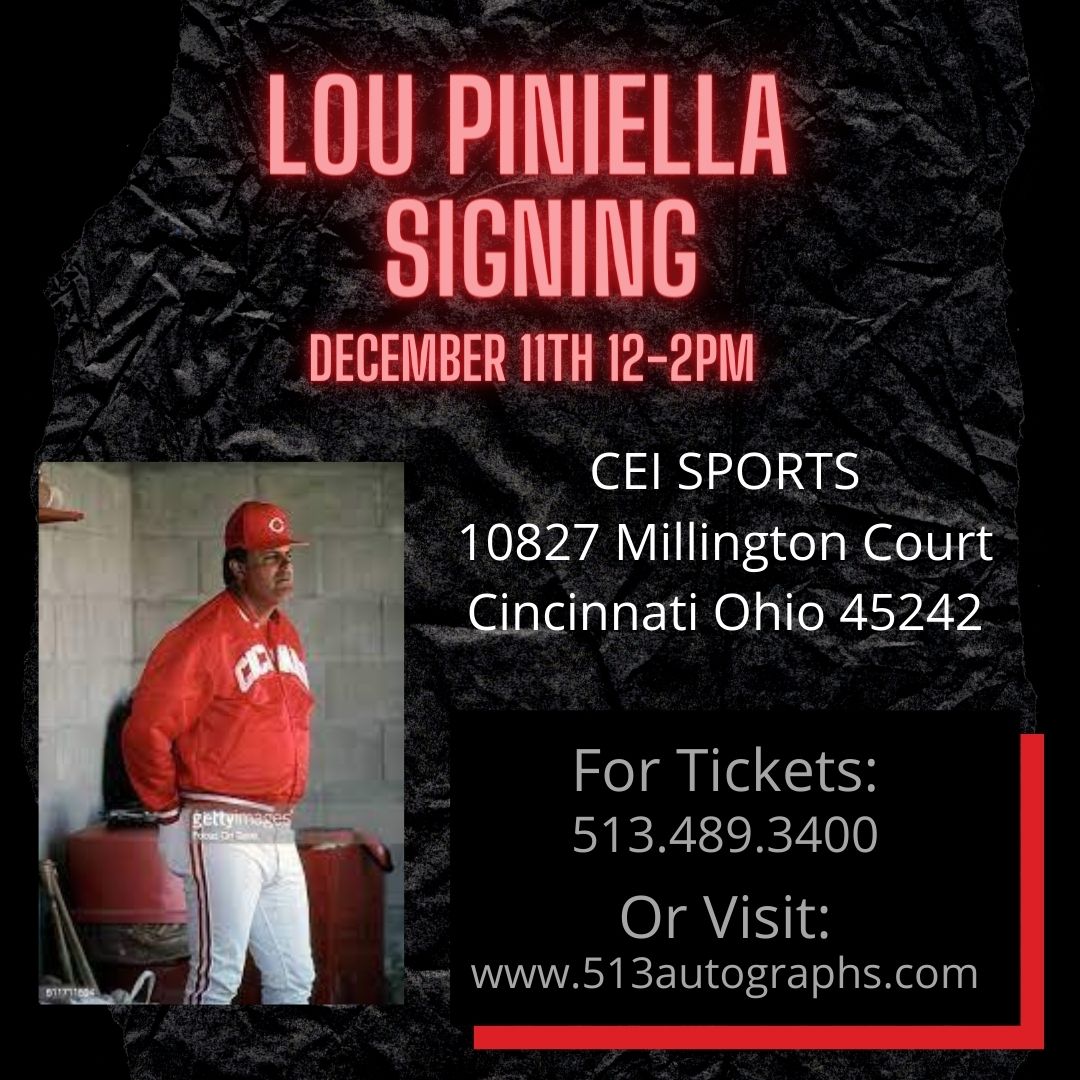 ceisports's tweet photo. #cincinnatireds #cincinnatibaseball #loupiniella #cincinnatisports #worldseries #1990worldseries #cincinnatiredsfan #redscountry #redlegs #majorleaguebaseball #MLB https://t.co/m4w6iVRdc8