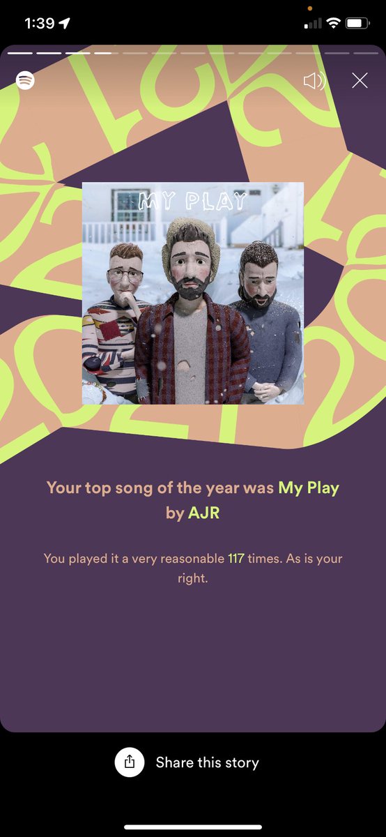 H0ney_Beetle's tweet photo. I knew I was depressed but I didn’t think I was “only listen to @AJRBrothers all year”kinda depressed😳#SpotifyWrapped https://t.co/gYGRXuM64K