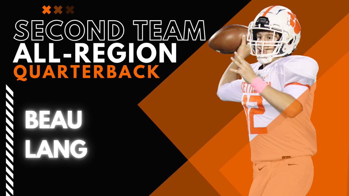 Congrats to QB1 <a href="/Beaulang4/">Beau Lang</a> on his 2nd team All-Region selection. Beau broke the single season school records for total yards (3317), passing yards (2400), and total touchdowns (35). 

#RollCougs