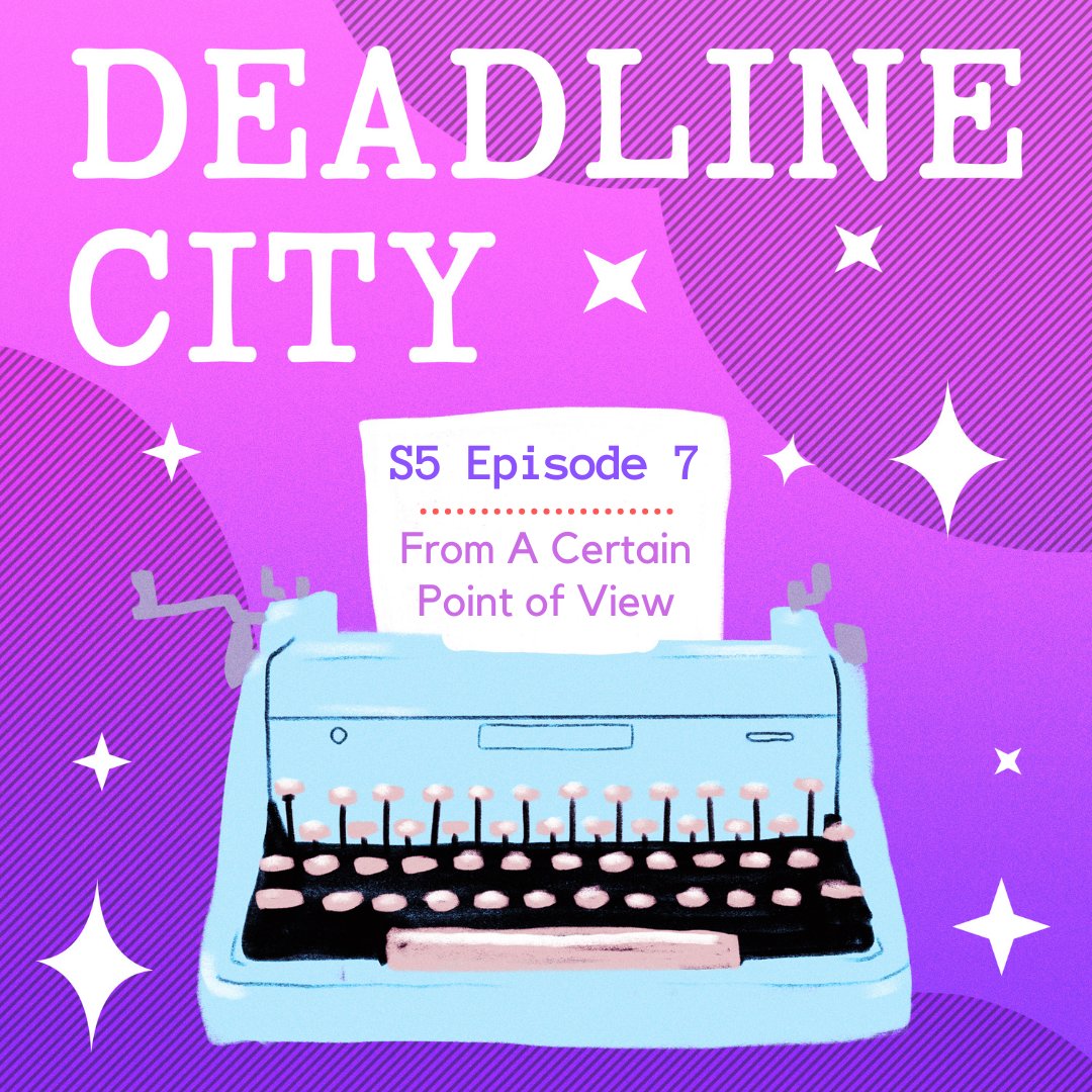 deadline_city's tweet photo. It's official--Deadline City is BACK, baby! Listen to our latest episode on POV now!

https://t.co/c1ZUmXTCxT

@brownbookworm @zlikeinzorro https://t.co/6ddoFfuSx0