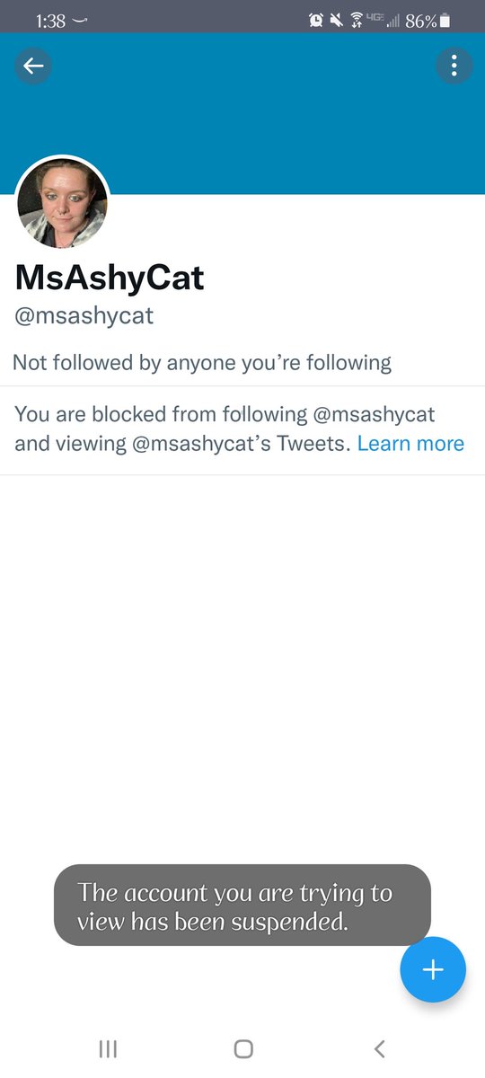 GoCryAboutIt410's tweet photo. awe... did someone get suspended on BOTH accounts? 🧐🤔🤣 https://t.co/PhZlNRSEMR