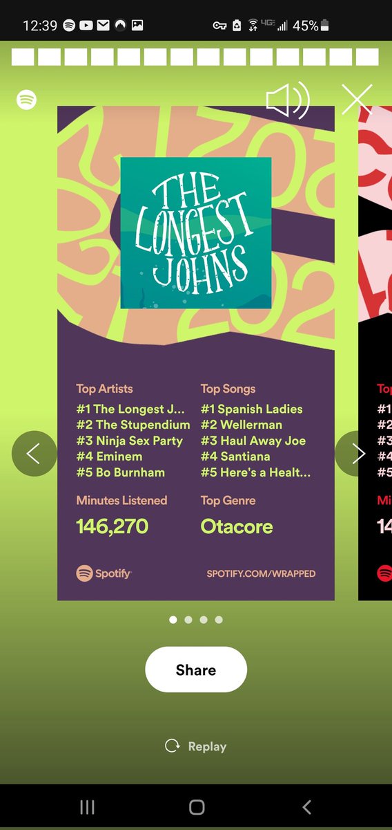 MysticWolf75's tweet photo. Thank you to @TheLongestJohns and @TheStupendium for amazing music this year i could binge. Much love to yall <3 https://t.co/98LSjcWQXY