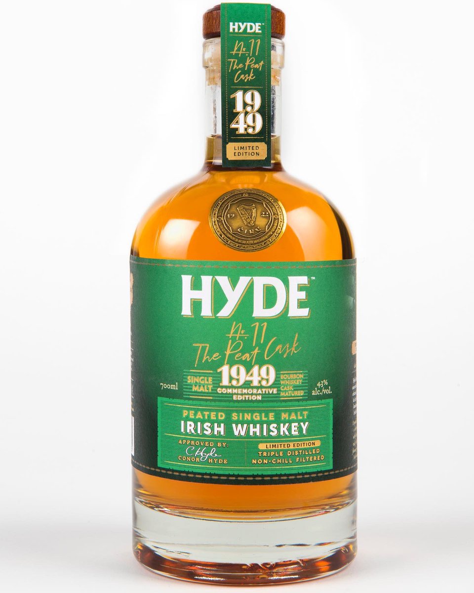 COMPETITION TIME: To celebrate the launch of our new PEATED SINGLE MALT Irish whiskey HYDE #11 we are giving away 4 free bottles + A HYDE hip flask! Draw on Sun 5th Dec at 8pm. Just retweet this post to be in the draw. #itsallaboutthewood &amp; the peat! Available from <a href="/Irishmalts/">Irishmalts</a>