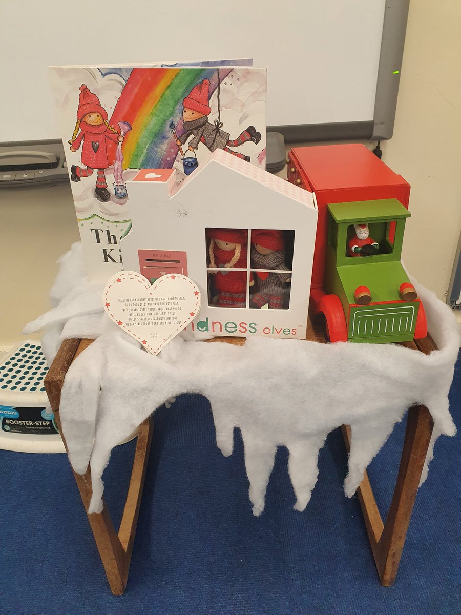 Mrs_Bartle's tweet photo. The Reception @SpilsbyPrimary @InfinityAcad were so excited to see who has come to stay with us at school....the #kindnesselves! We can not wait to see what kindness missions are set for us each day so that we can spread the kindness far and wide!#EYFS #PSED #BeKind #December1st https://t.co/gIdrHxflJp