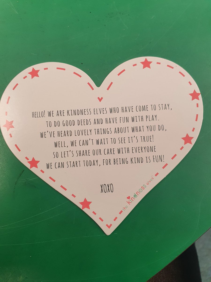 Mrs_Bartle's tweet photo. The Reception @SpilsbyPrimary @InfinityAcad were so excited to see who has come to stay with us at school....the #kindnesselves! We can not wait to see what kindness missions are set for us each day so that we can spread the kindness far and wide!#EYFS #PSED #BeKind #December1st https://t.co/gIdrHxflJp