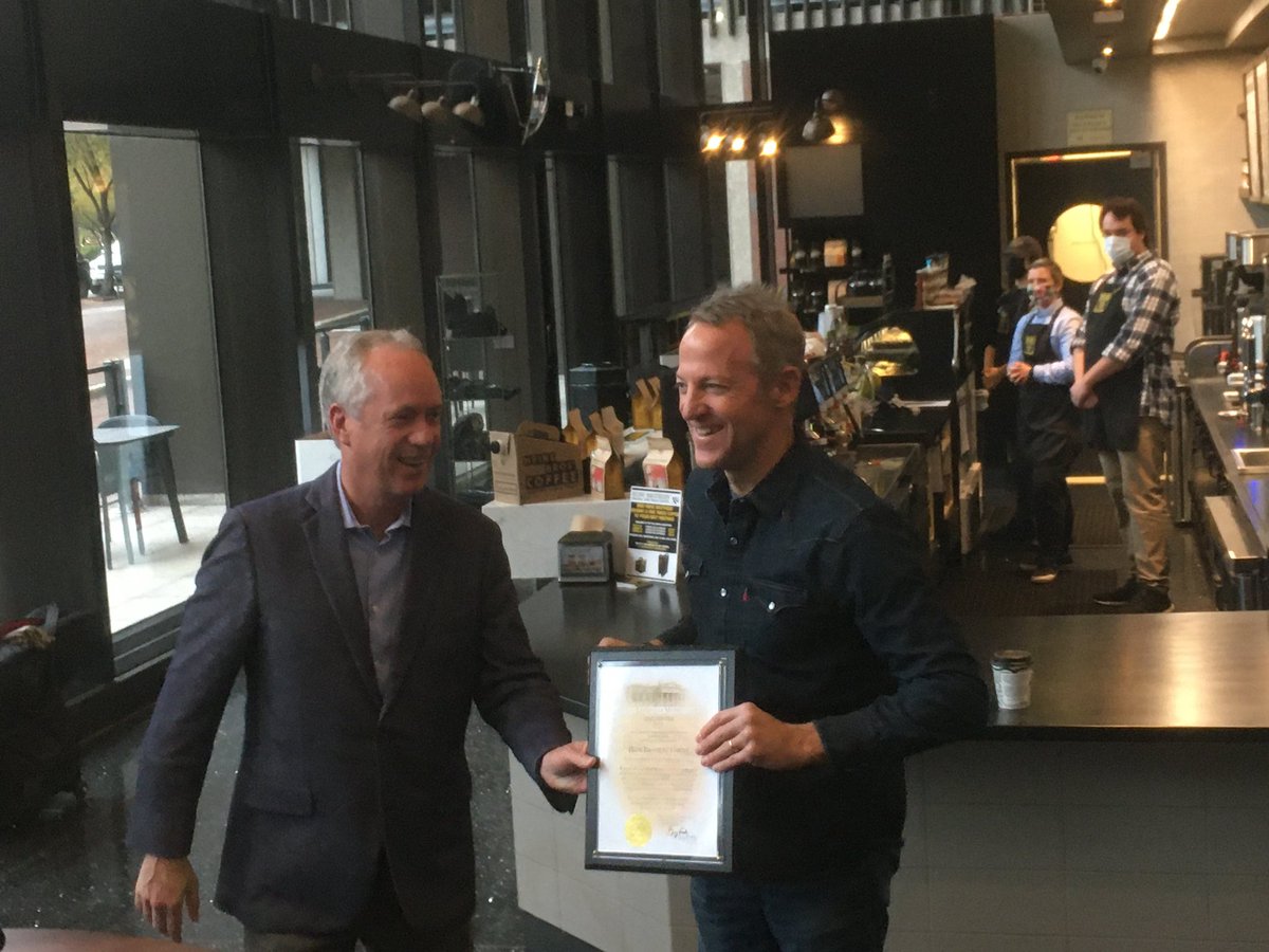 Greg Fischer (@gregfischerlou) on Twitter photo Excited to welcome <a href="/HeineBrosCoffee/">Heine Brothers Coffee</a> to the PNC Tower! Great to see a strong local business opening a new location downtown & building on our economic momentum. Stop by for a tasty cup of coffee ASAP! Excited to welcome <a href="/HeineBrosCoffee/">Heine Brothers Coffee</a> to the PNC Tower! Great to see a strong local business opening a new location downtown & building on our economic momentum. Stop by for a tasty cup of coffee ASAP!
