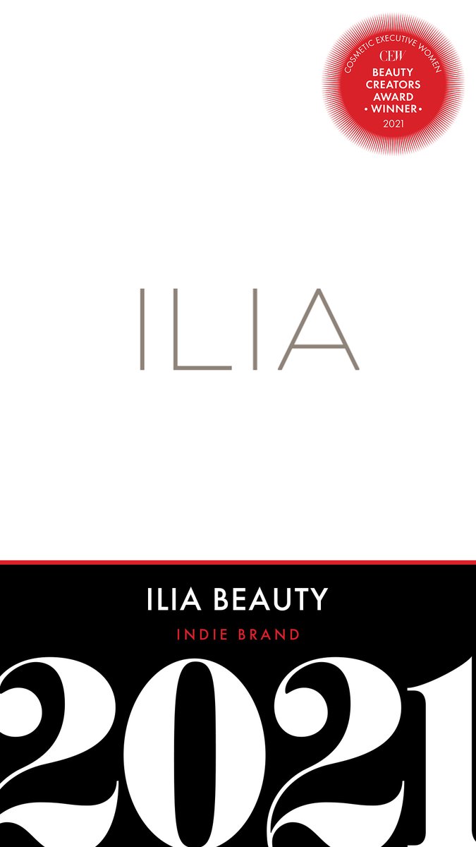 Congratulations to @IliaBeauty for the brand being our #Winner in the Indie Brand category! #CEWCreatorsAwards