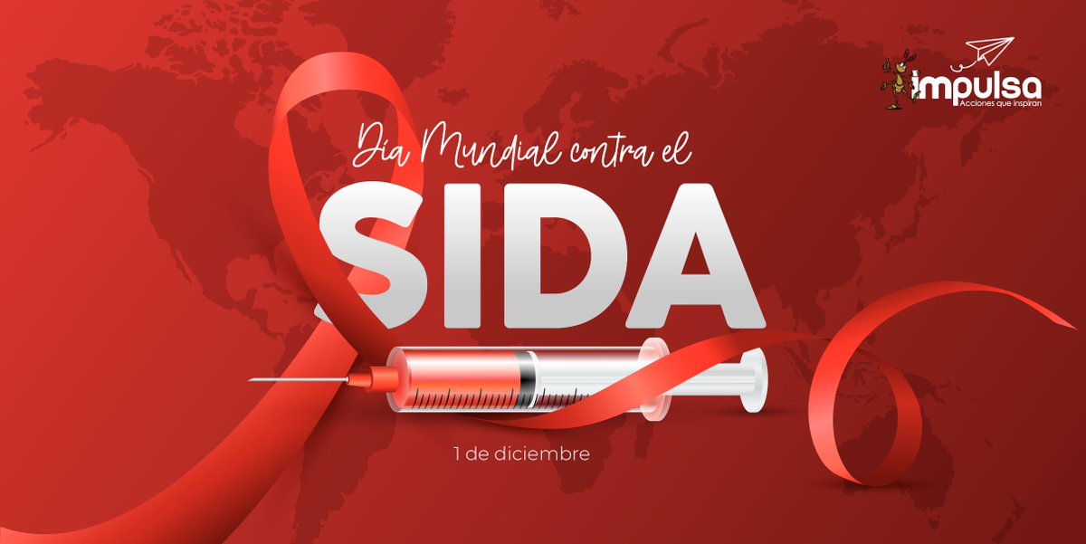 Impulsa11's tweet photo. El Día Mundial del SIDA, es un llamado mundial para celebrar y apoyar los esfuerzos globales para prevenir nuevas infecciones por el VIH, ampliar la concientización y los conocimientos sobre el virus. "Poner Fin a la Epidemia del VIH: Acceso Equitativo, la Voz de Todos". https://t.co/tzv7LtvLmX