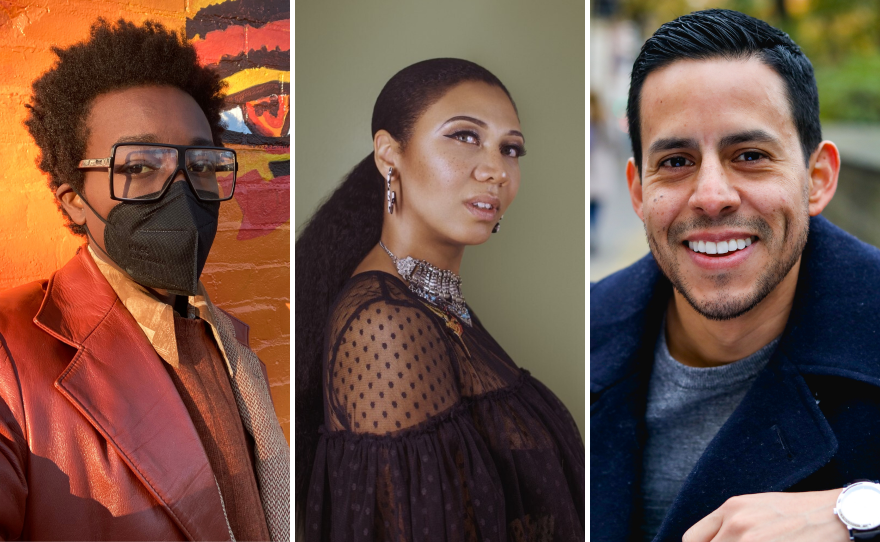KBDPHD's tweet photo. This week's episode of #DisruptedCT features 3 Disruptors who use art to build and inspire community. Featuring Jacob Padron @Long_Wharf Theater, Muralist @kwadwoadae , &amp; fashion stylist/entrepreneur Alisha Crutchfield-McLean. Join us today at 2pm. @wnpr 
https://t.co/C4ApIZiROa https://t.co/DWClPyJakT