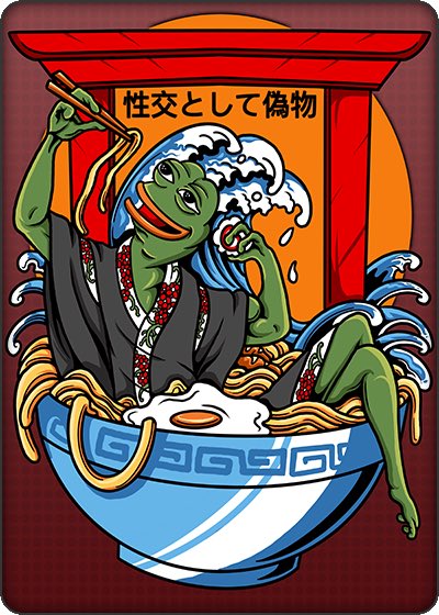 SteveWeave_'s tweet photo. Another giveaway! 1 RAMENPEPE up for grabs! All’s you gotta do is RETWEET and be following me! I will be drawing in 24 hours from now! Good luck https://t.co/1glwT27OyP