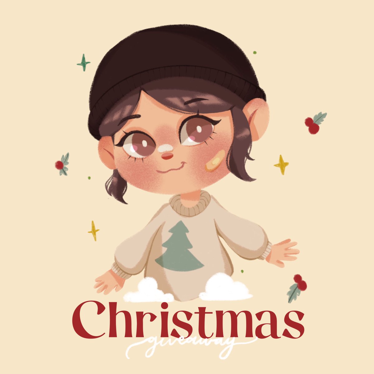 ✨X-MAS GIVEAWAY🎄

One of you will be able to win a bust up commission of their island rep

To enter this giveaway:

🎄Must follow <a href="/lifeinramen/">Maria✨</a> 
🎄RT and ♥️ this tweet
🎄Tag a friend you’re grateful for having in your life (Or me if you don’t want to bother any friends)😅

(1/2)