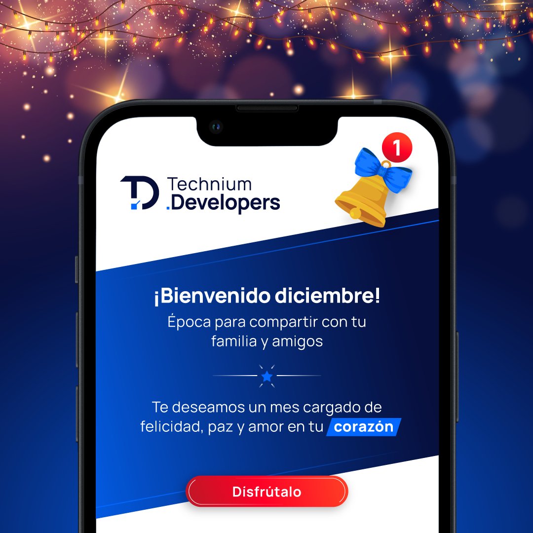 TechniumDev's tweet photo. ¡Bienvenido diciembre! 
Mes de amor y paz 🎄✨ https://t.co/jZHkZna1Zc