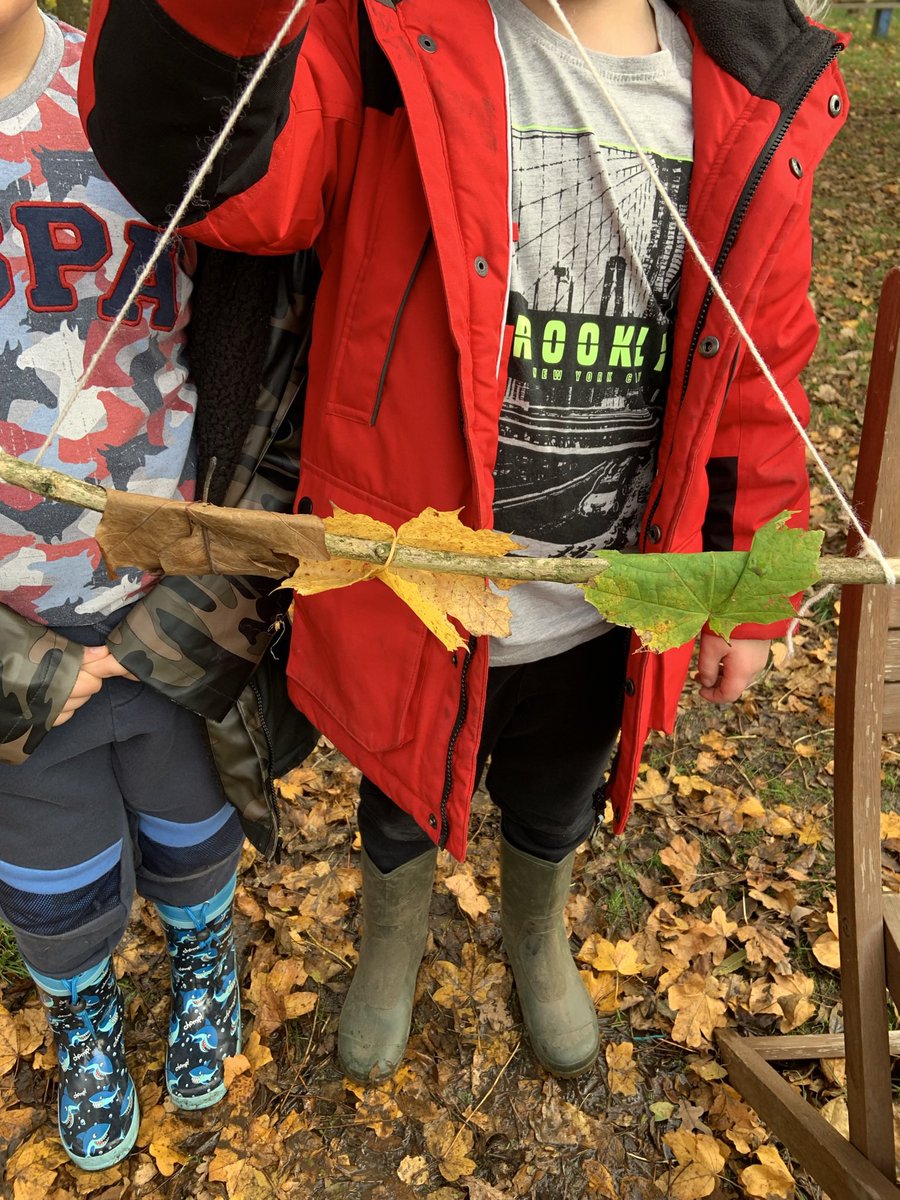 EdadventuresM's tweet photo. @Muddyfaces These were some of my sch kids decorations for a whole yr 3 tree dressing event. #treedressing #NationalTreeWeek #outdoorlearning https://t.co/taxrFxLVQC