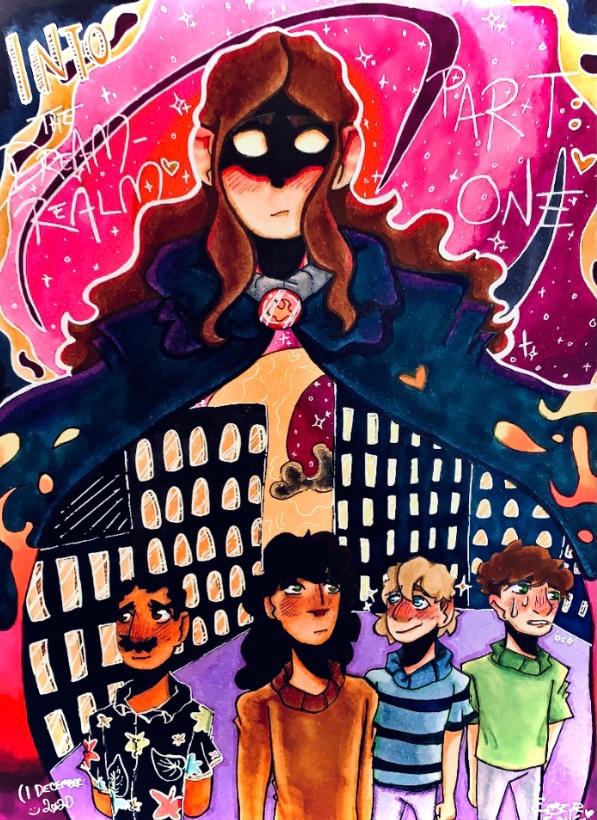 UndertaleNerd56's tweet photo. Hello everyone! Here’s some art that I just finished and am very proud of. This is the updated cover of a comic that I’m making called “Into the DreamRealm”. Enjoy! :)

#queen #dream #traditionalart https://t.co/pOXfHRKTJN
