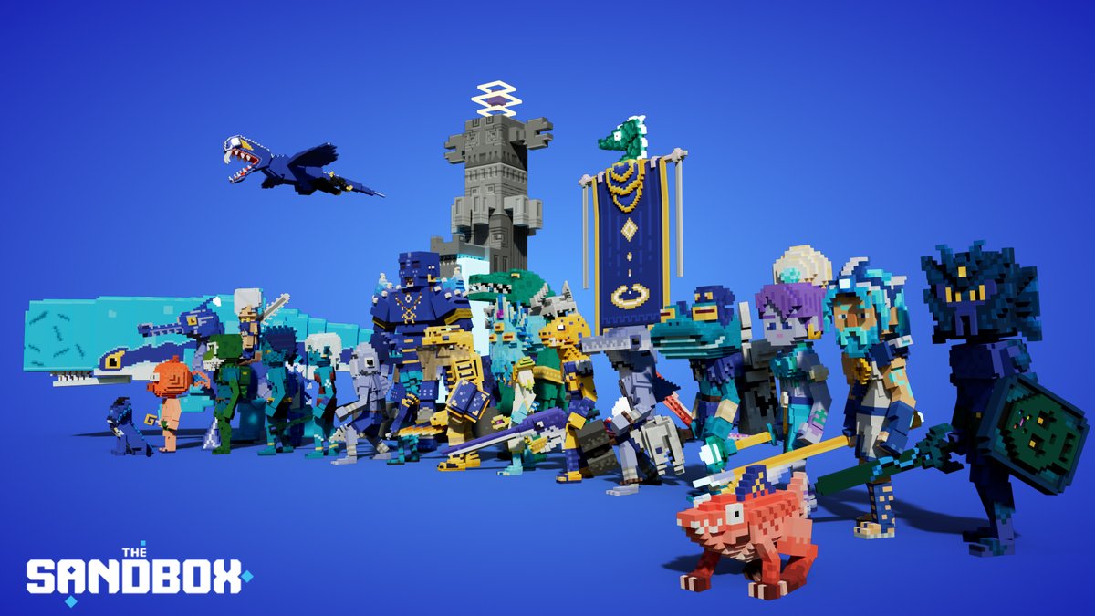 zebracanstudio's tweet photo. Team Sealander @TheSandboxGame 
made in @VoxEdit render in @ltrender3d 
@borgetsebastien @gatostao @KamiSawZe @boxNvox @JB87724239 @CircleNumber 

#sandbox #nft #voxel #voxelart #NFTTHAILAND #NFTThaicommunity #characterdesign https://t.co/ry2GfDHSO5