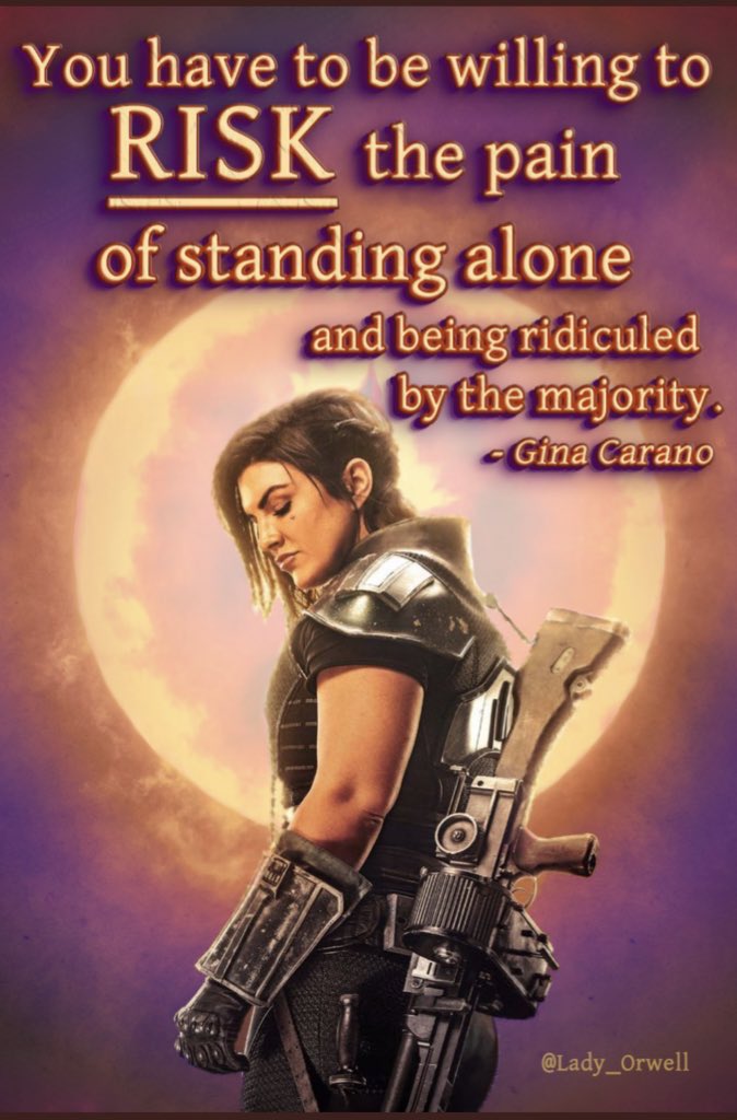 Gina Carano 🕯 on Twitter: "Quotes from my interview with @Evie_Magazine