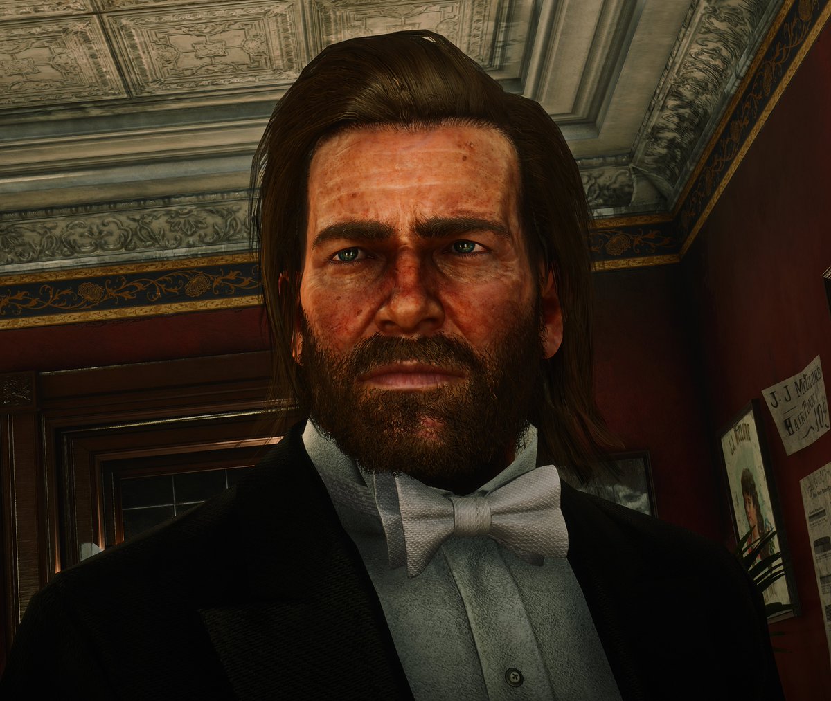 Arthur cleans up pretty good!

#VirtualPhotography #RedDeadRedemption2 #Gaming #Photography #Videogames #VGPUnite #WorldofVP #ArthurMorgan