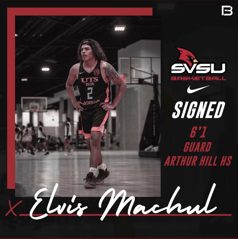 TheCEO_UTS's tweet photo. Signed🖊
@UTS_INC_Sports 6’1 sharpshooter @MachulJr has OFFICIALLY SIGNED to the Cardinal Family @SVSU_MBB ‼️
#WinnersWork #Brotherhood🏀
#TheUTSway🔑 #UTSElite⬛️🟨 https://t.co/RNaVn8Nm64