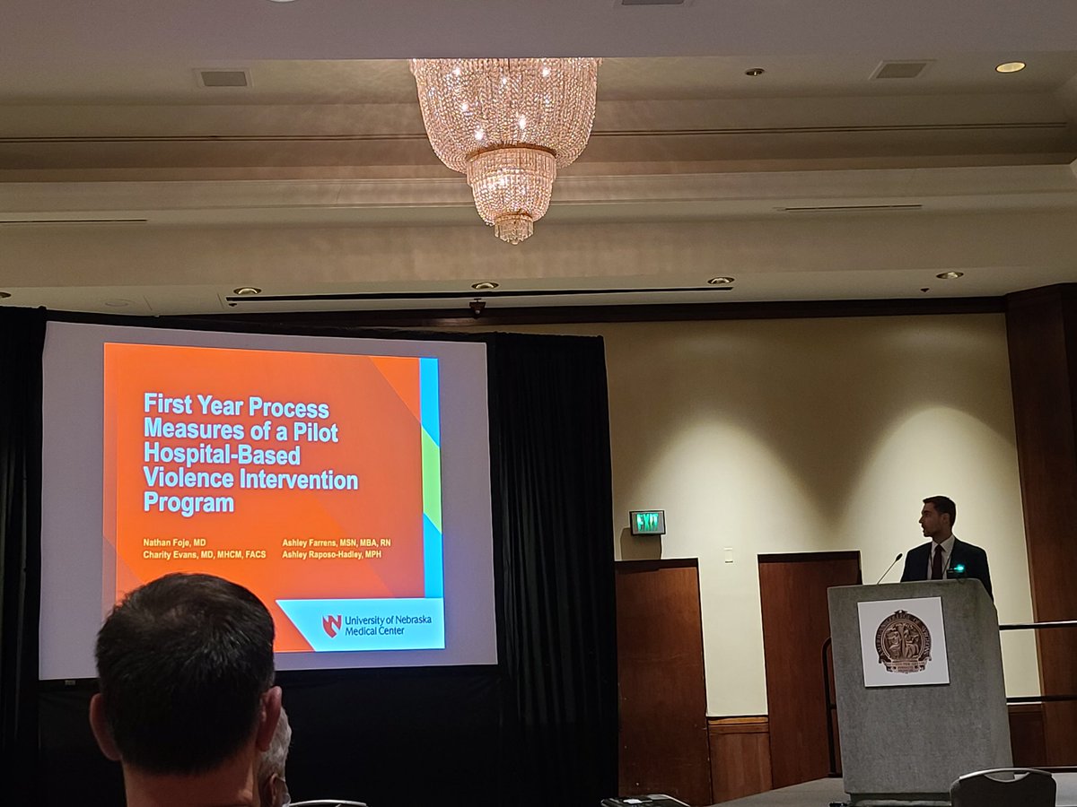 UNMC_ACS's tweet photo. UNMC gen surg resident presenting 1st year findings of HBVIP Encompass program at AIT COT regional meeting- he was AMAZING! #region7rocks https://t.co/qTFX297DDc
