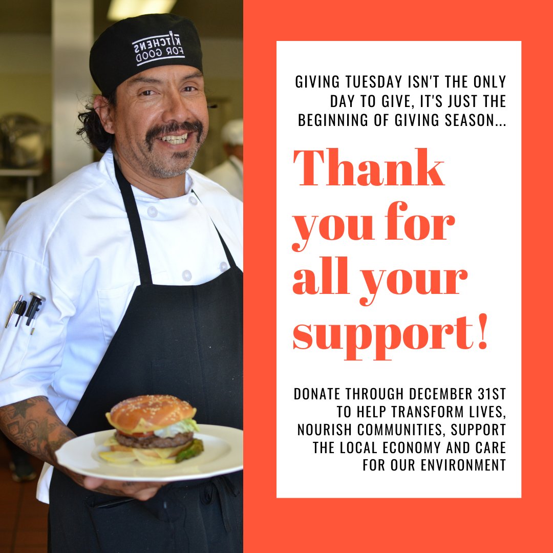 KitchensForGood's tweet image. We're so grateful for everyone who donated yesterday! But, if you weren't able to jump on #givingtuesday, there's still plenty of time to give during Giving Season - our link will be active through Dec. 31st. You can DONATE here: bit.ly/3lj6drg  Thanks for your support!
