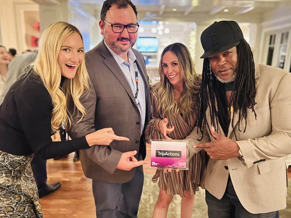 KellyLSoderlund's tweet photo. Amazing time at @FortuneMagazine #fortunebrainstormtech with my @TripActions crew! So many fascinating discussions; proud to have attended and humbled by so many thoughtful tech convos https://t.co/VKgHhyhIDj