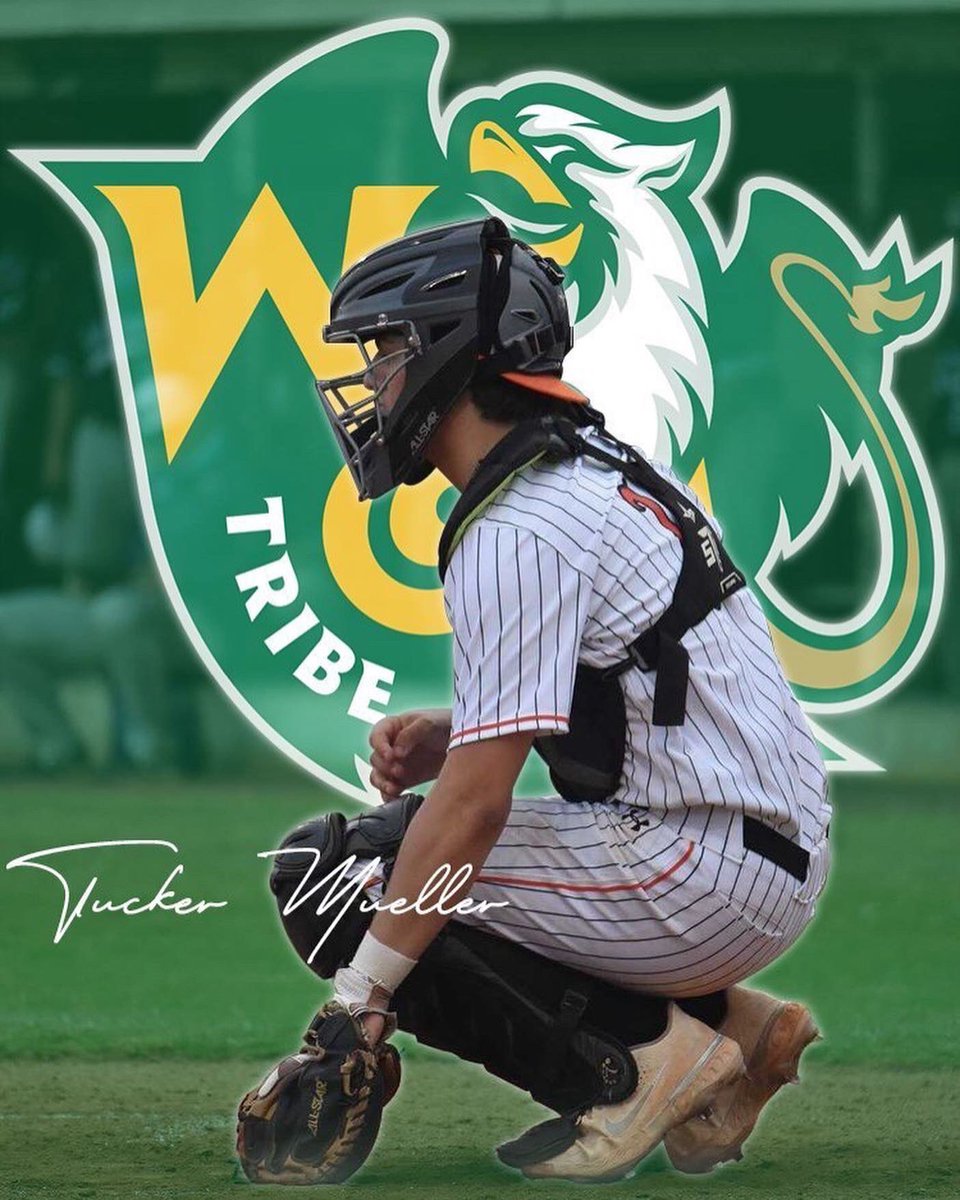 TuckerMueller10's tweet photo. I am extremely grateful and exciting announce my commitment to play Division 1 baseball at William and Mary. I want to give a special thanks to my coaches, teammates, and family for the support along the way. #gotribe https://t.co/T5KBFlosaw