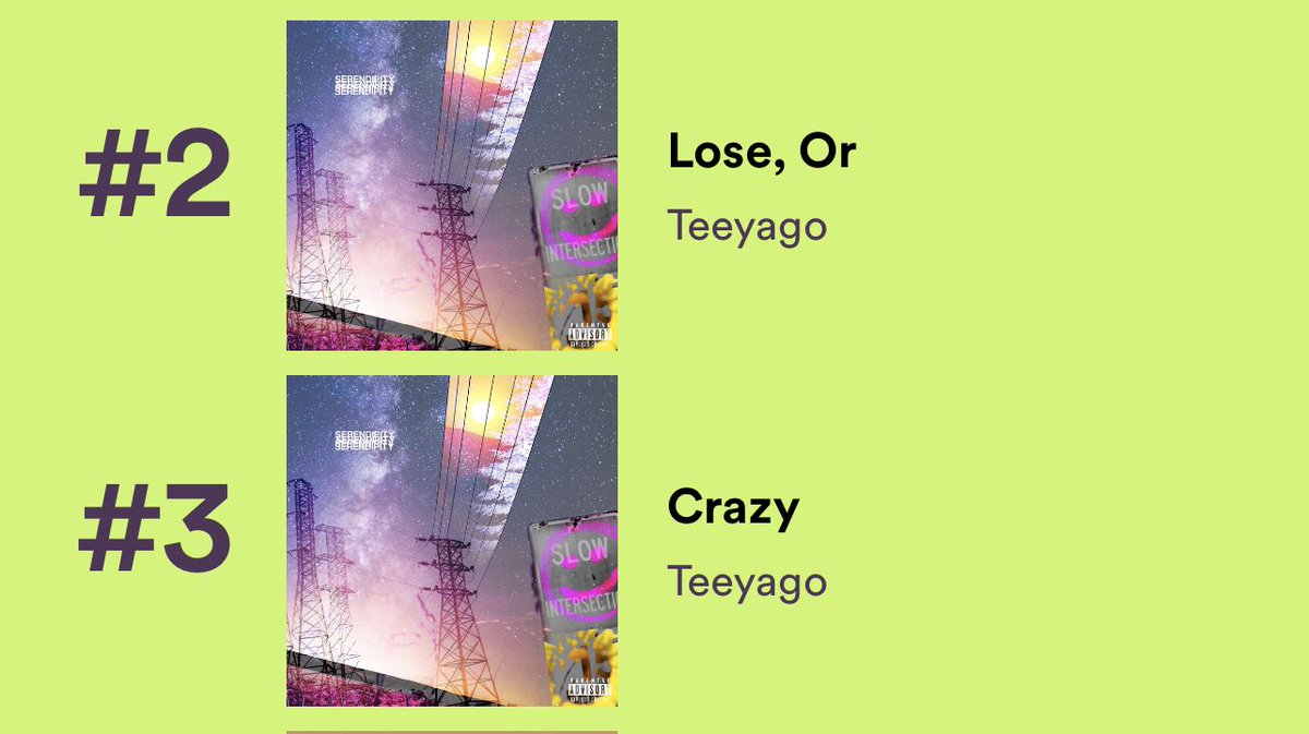 JebbieTV's tweet photo. Yooooo @Mattcherne @teeyago are numbers 1 and 2 for me this year!!!  Teeyago also had 2 songs in my top 5!  Let’s go! https://t.co/DnPgpBhvQe