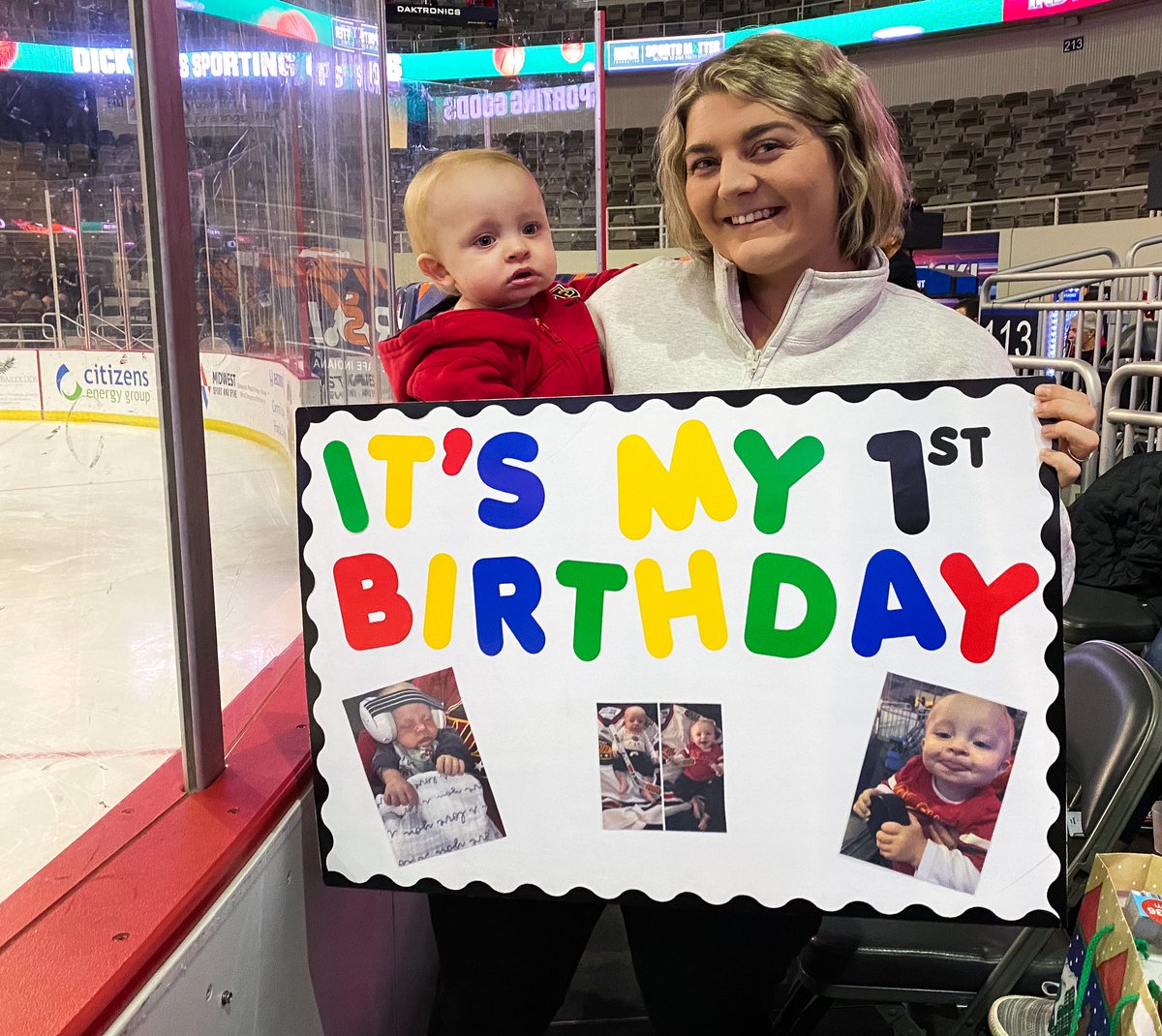 happy 1️⃣st birthday, kiddo! 😍🎉